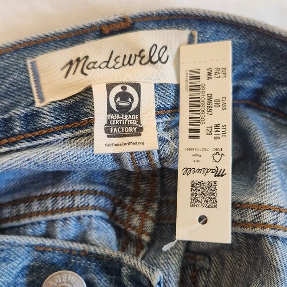 NWT MADEWELL Superwide-Leg Jeans - 29T - Picture 9 of 10